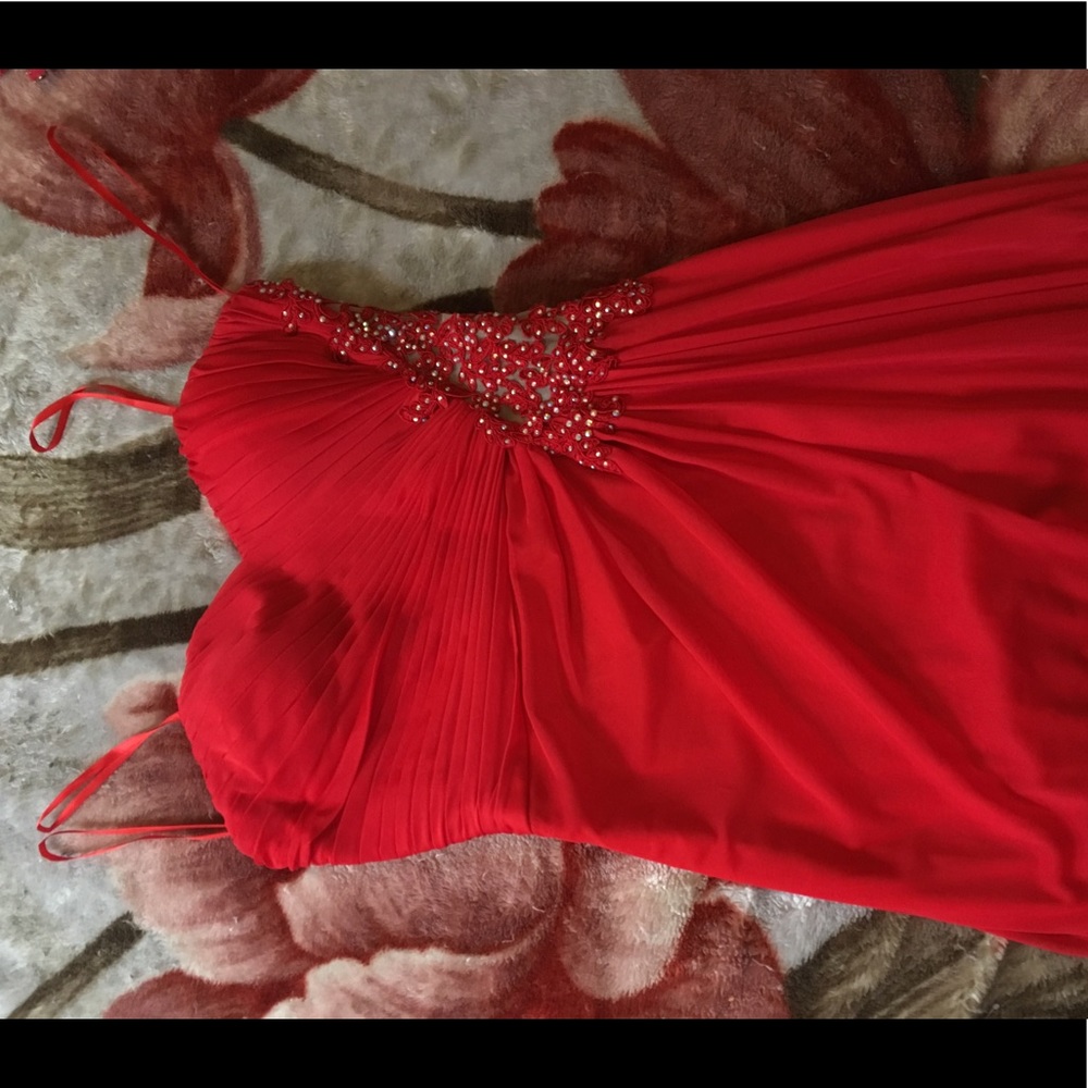Red dress